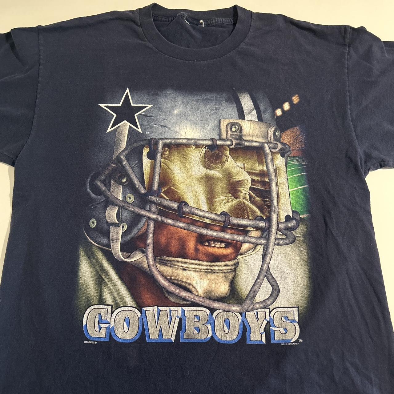 Vintage 90s Dallas Cowboys NutMeg Shirt Size: Large - Depop