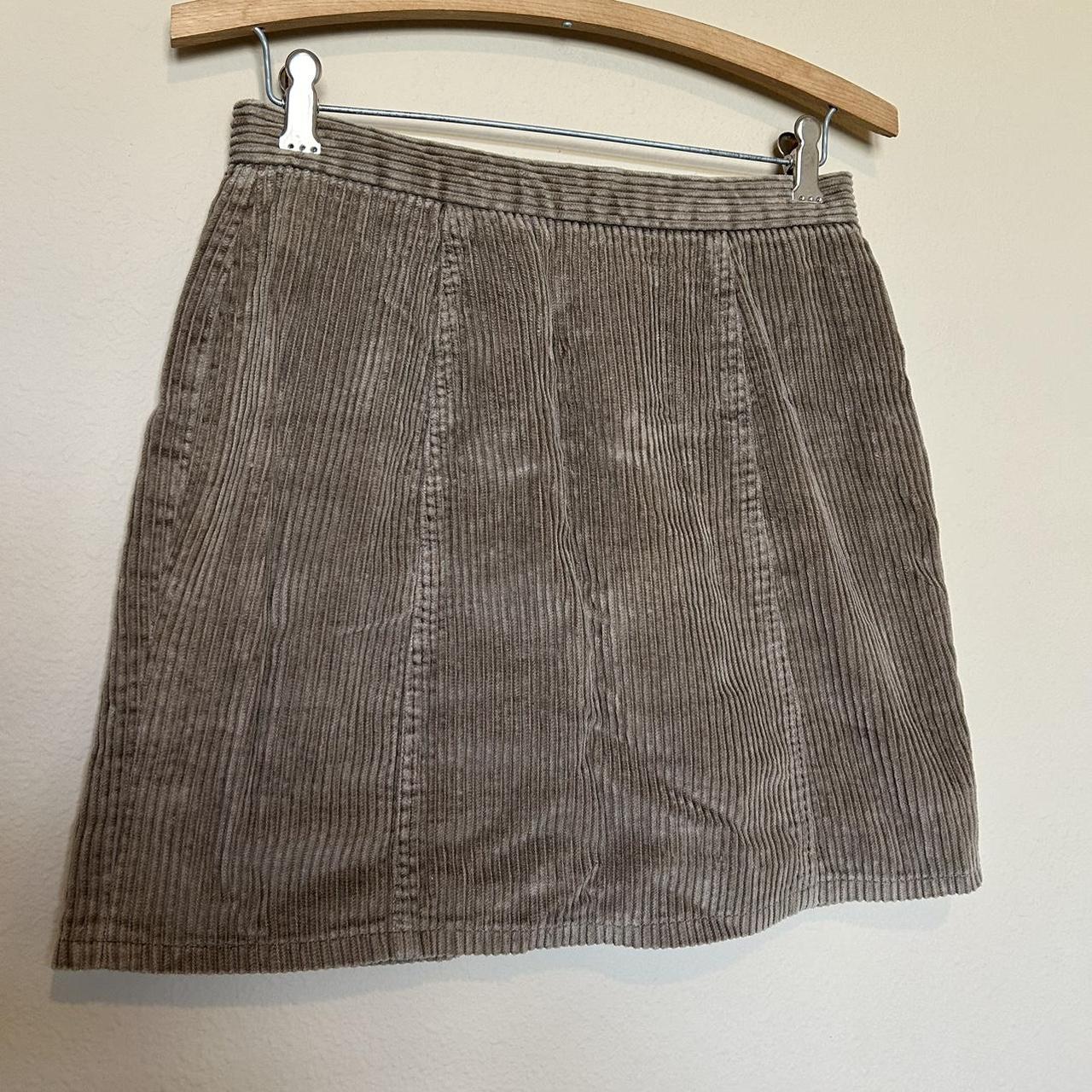 Express shop corduroy skirt