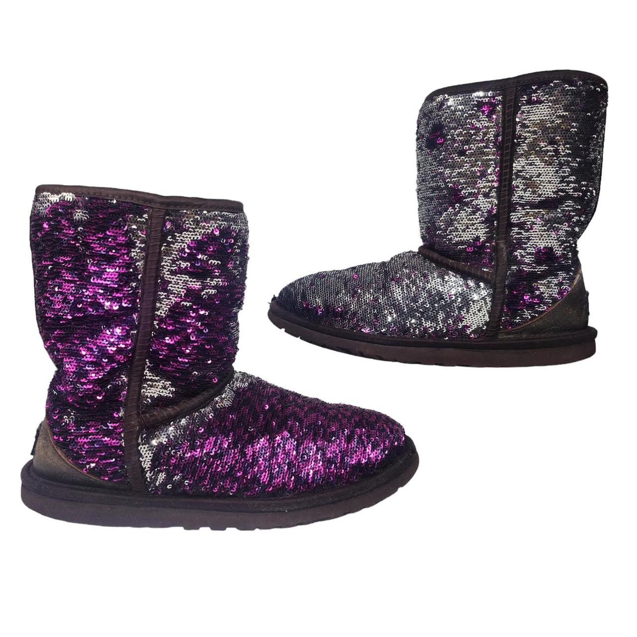 Silver sequin uggs online