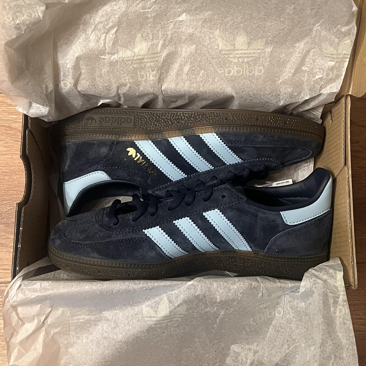 Adidas HandBall Spezial Navy Gum BNIB Authentic... - Depop