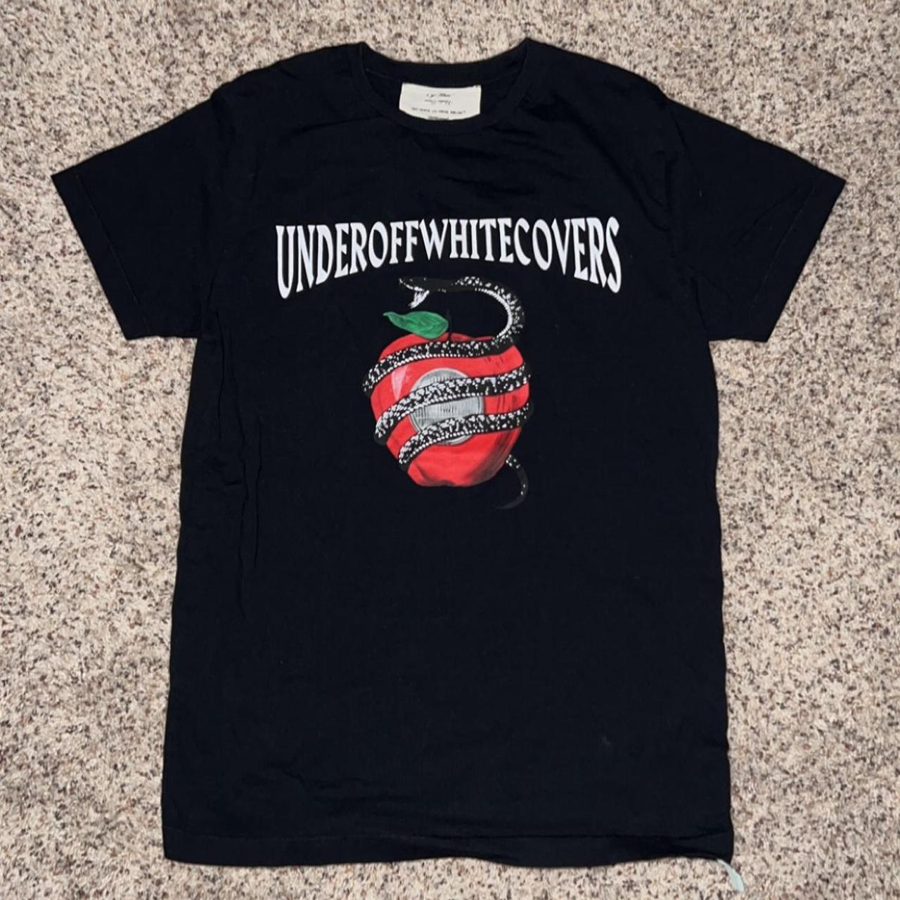 Off white x Undercover apple tee Size S (true to... - Depop