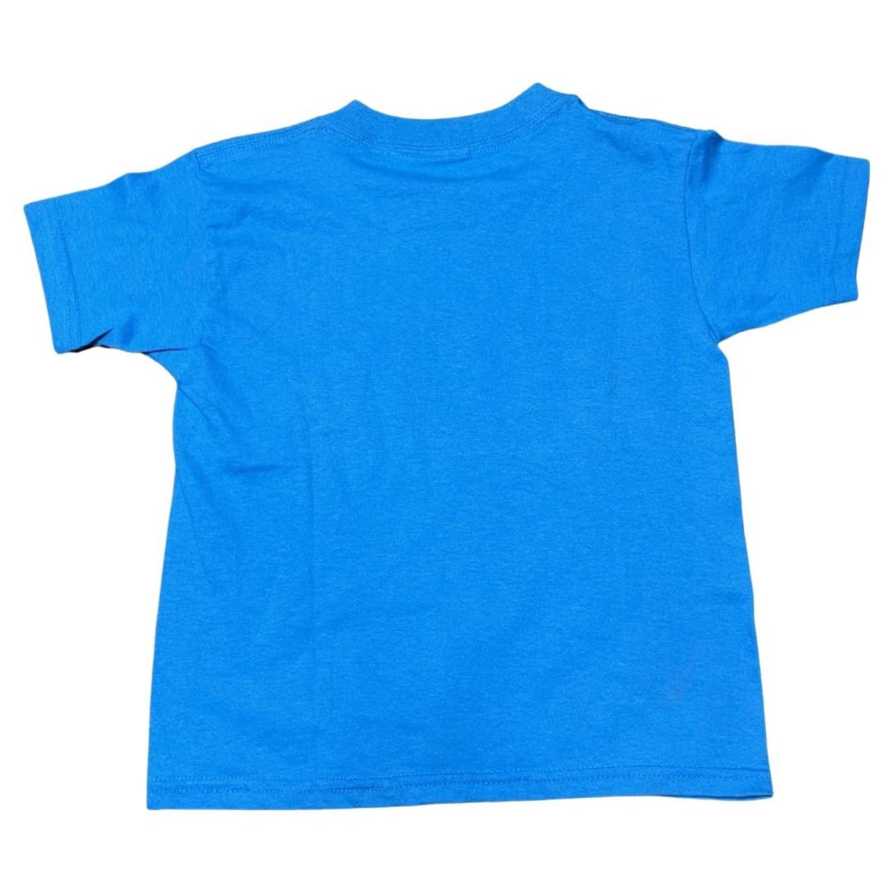 Hybrid Apparel Blue and Navy T-shirt (3)