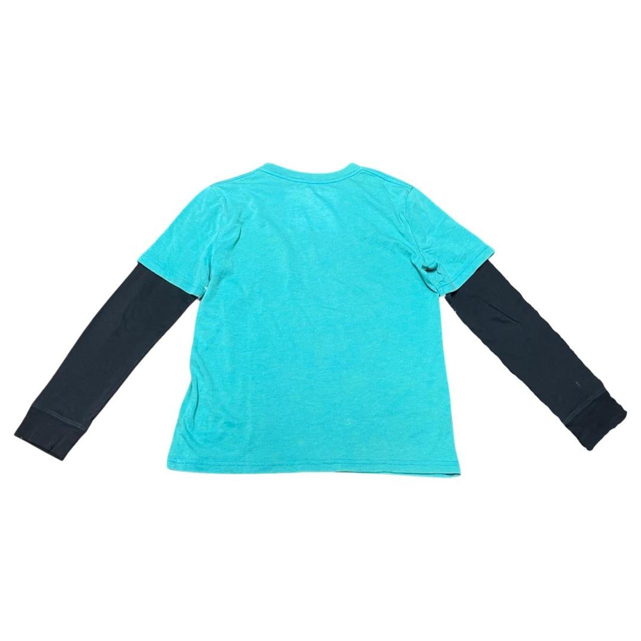 Hybrid Apparel Black and Blue Shirt (4)