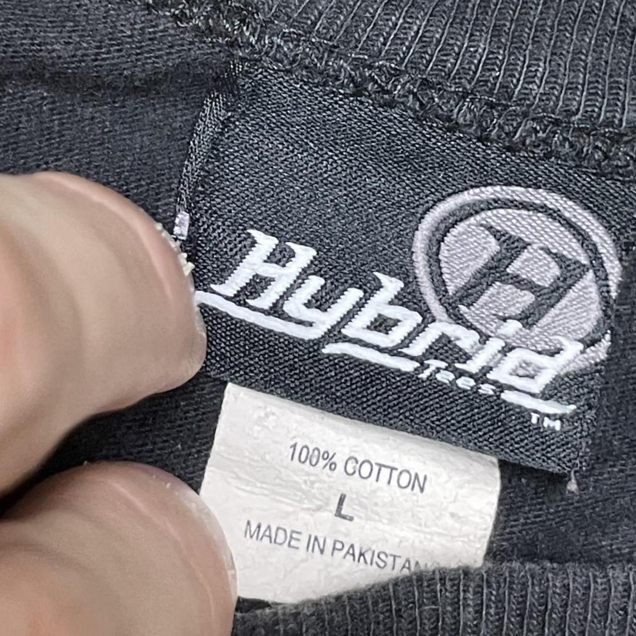 Hybrid Apparel Green and Black Shirt (2)