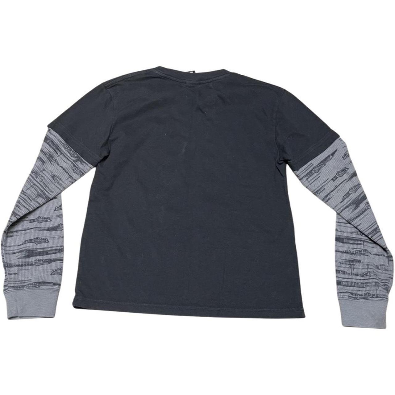 Hybrid Apparel Black and Grey Shirt (3)