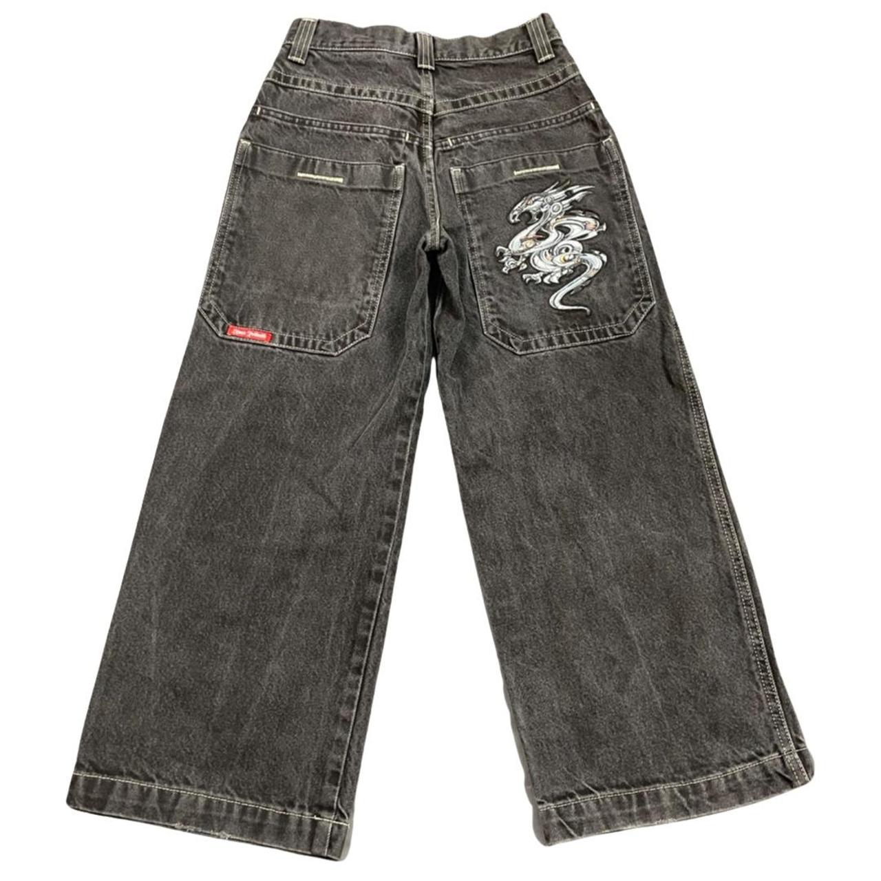 ☠︎ jnco tribals dragon jeans ☠︎ ☠︎ alt alternative... - Depop