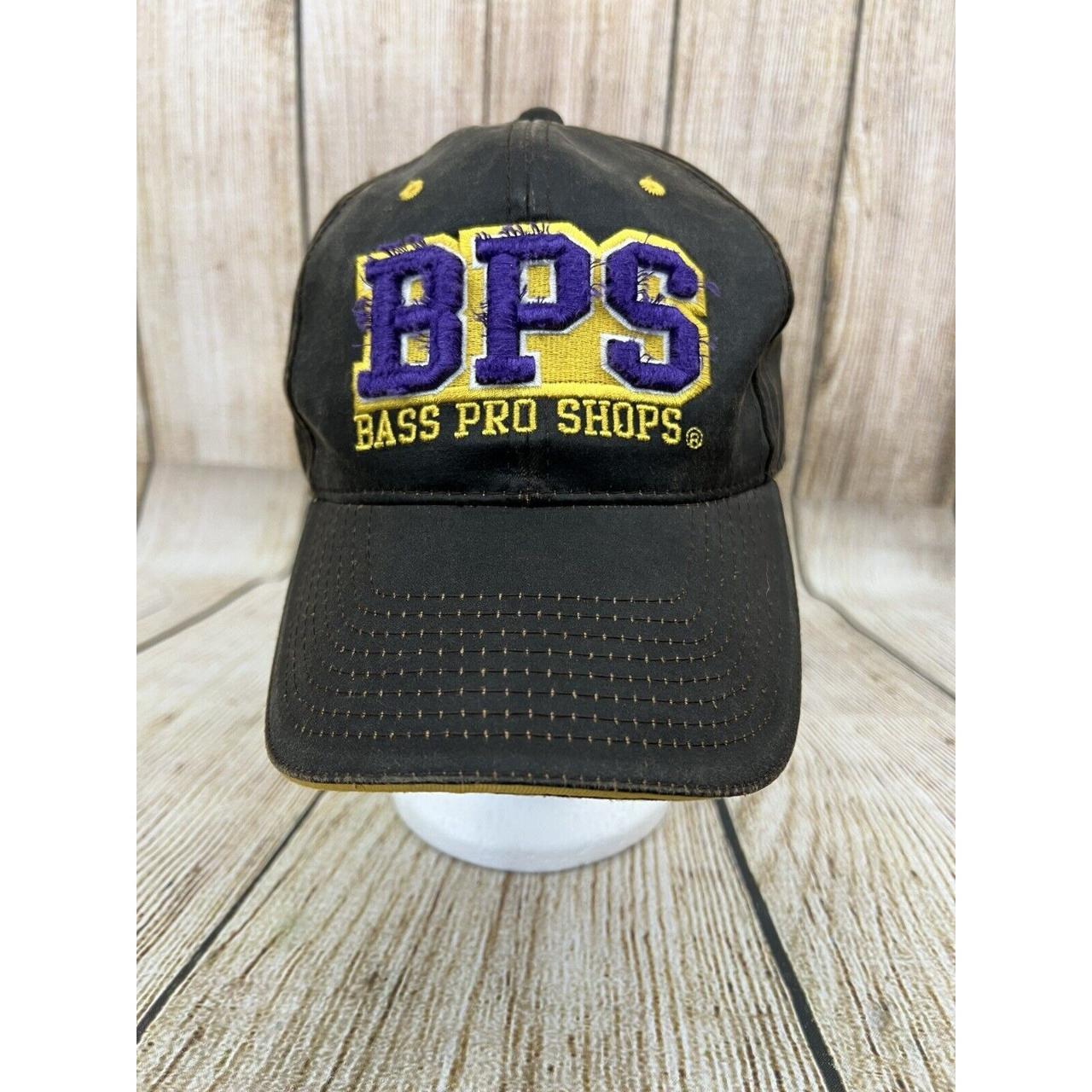 Bass Pro Shops BPS Hat Cap 3D Logo Embroidered Brown - Depop
