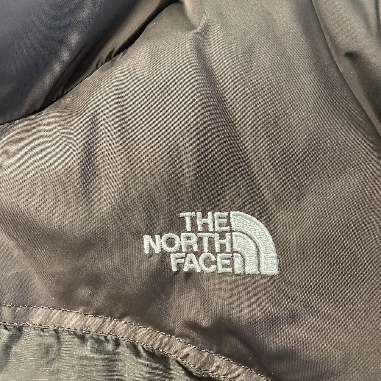 The North Face Women's Brown and Black Coat | Depop