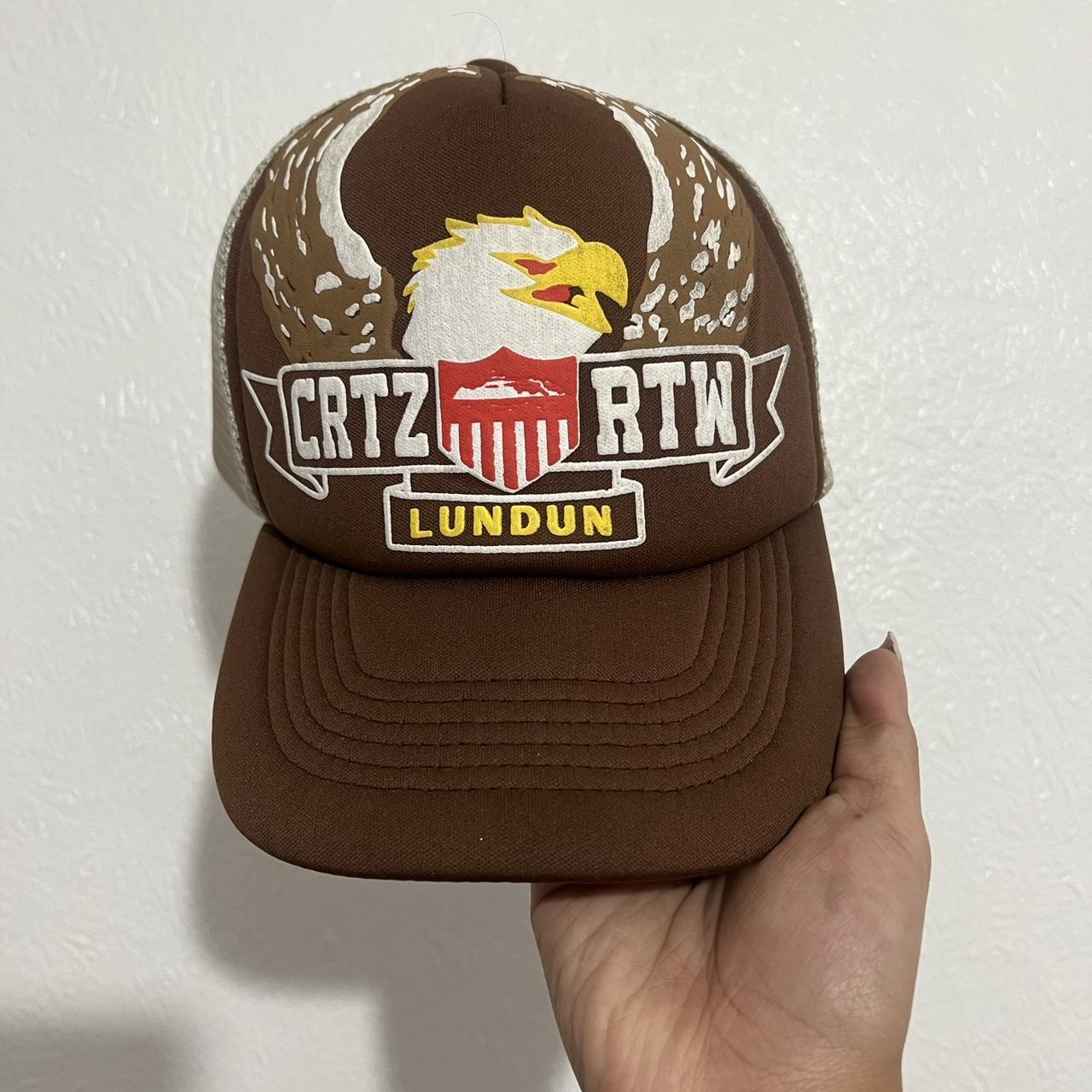 Corteiz brown cap- only worn a few times , still in | Depop