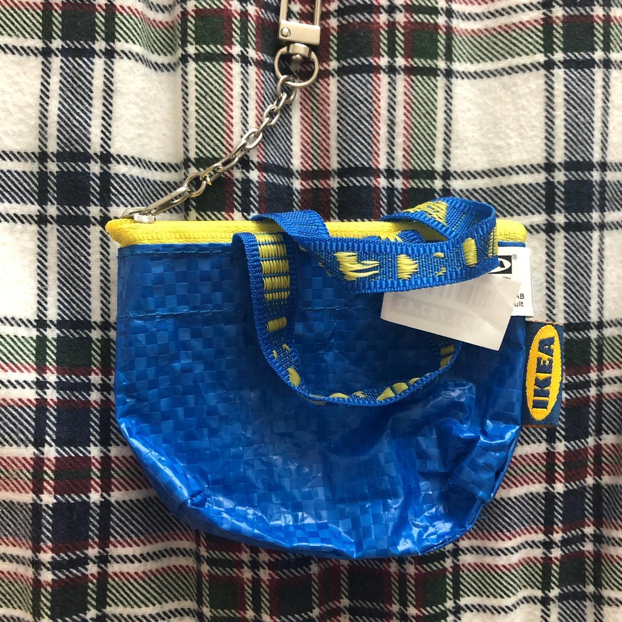 IKEA Women's Blue and Yellow Bag