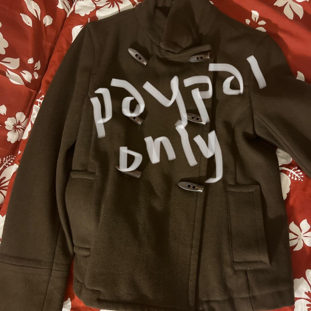 old navy medium size brown coat in good condition,... Depop