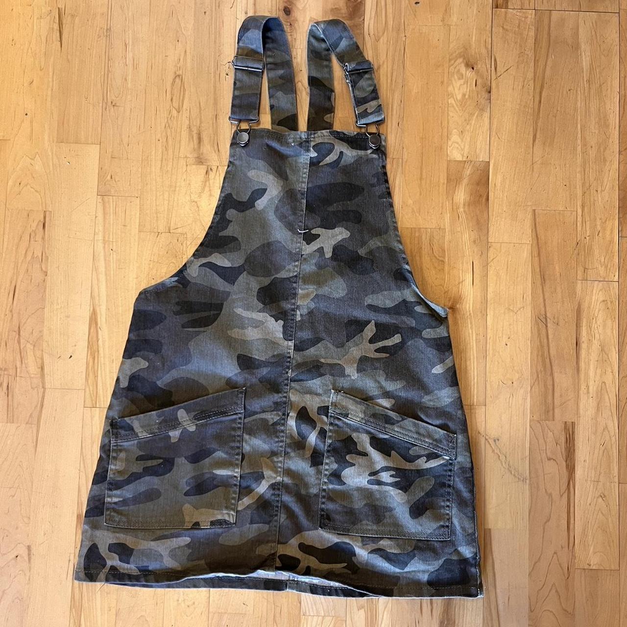 Target camo overall dress sale