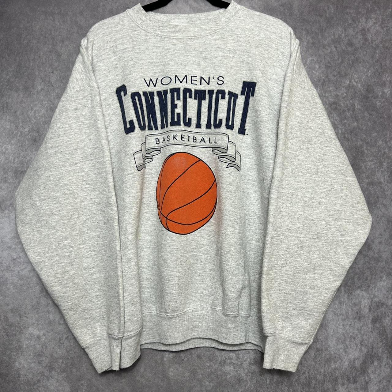 Vintage UConn Huskies Women's Basketball Sweatshirt... Depop