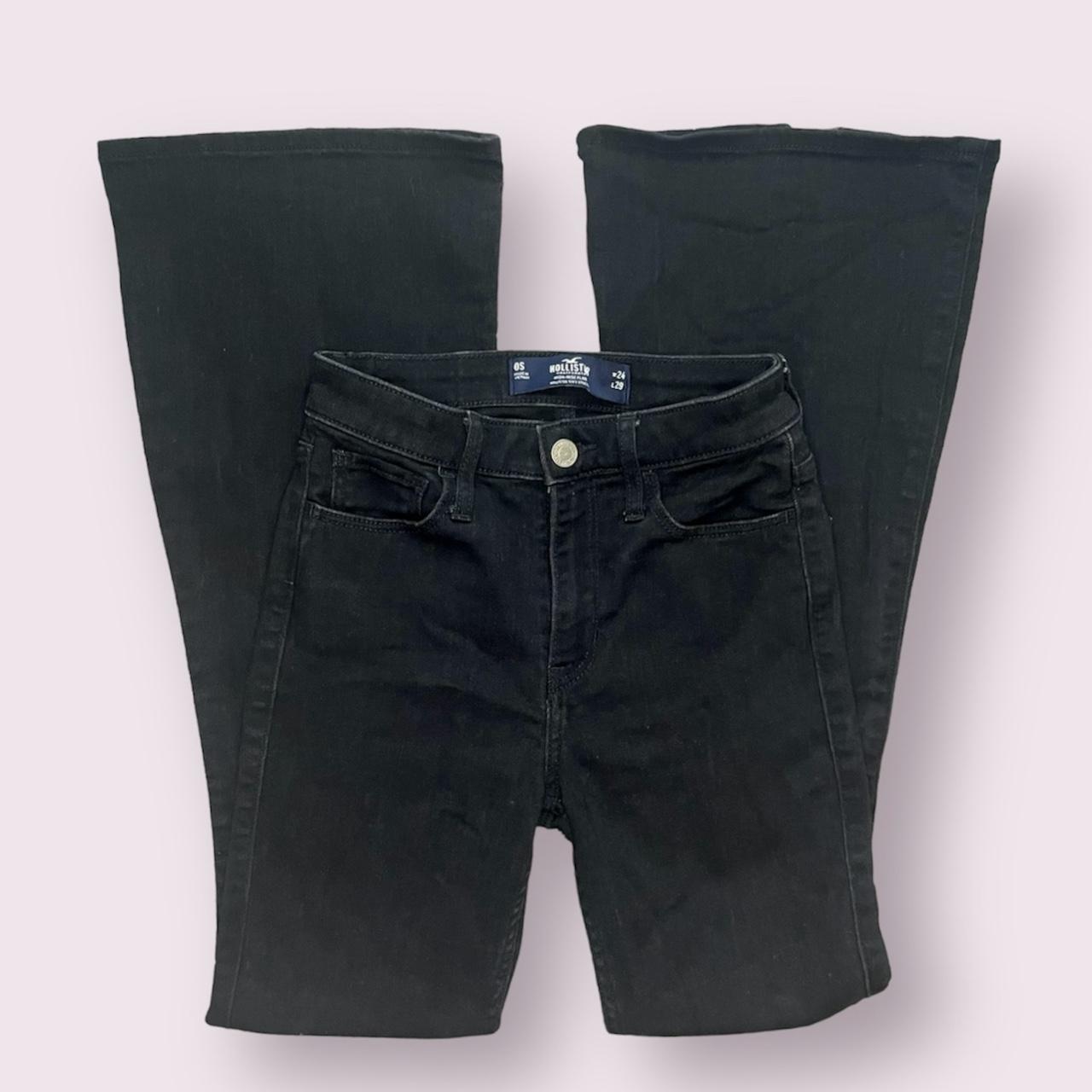 Hollister Co. Cotton/Polyester/Elastane Flare Jeans for Women
