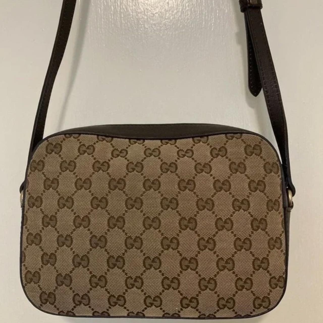 GUCCI Vintage Bee Web Camera Bag - A Retro Tale