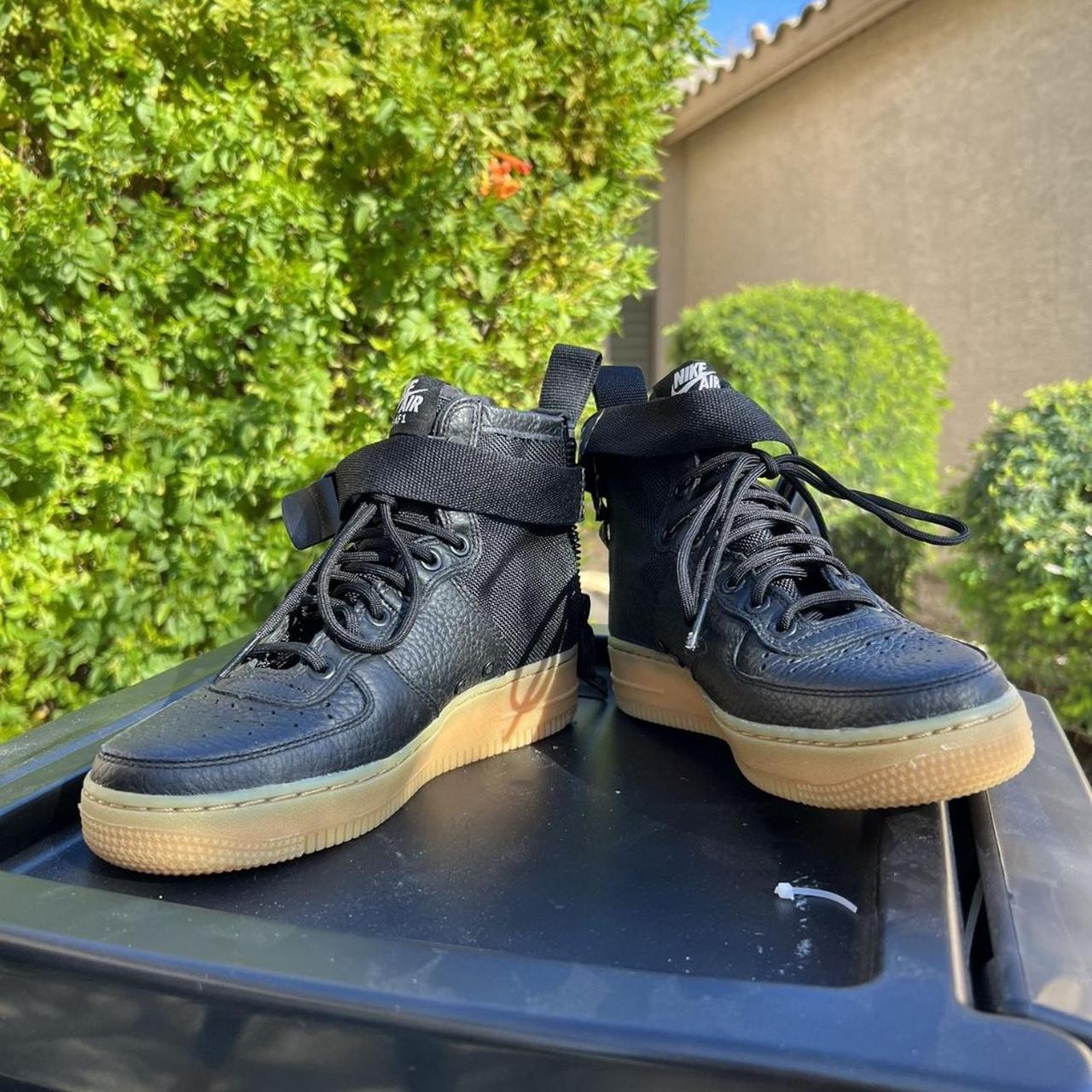 Brand new Nike Air Black with bubble Depop