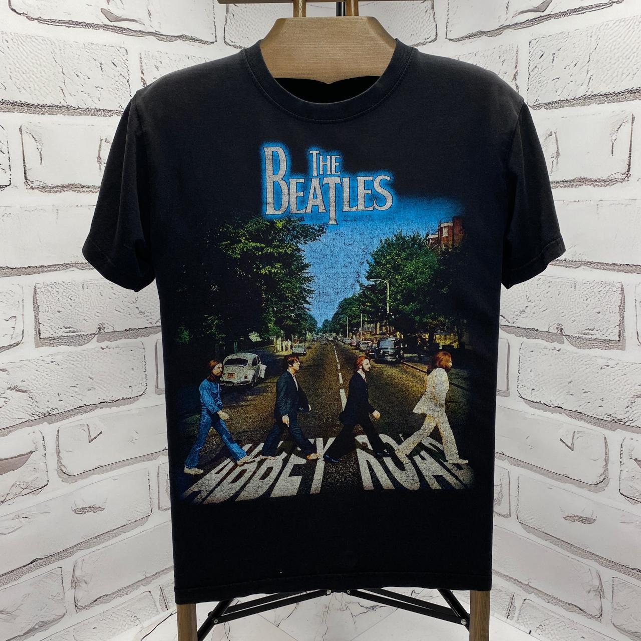 Vintage The Beatles Abbey Road T-Shirt Condition... - Depop