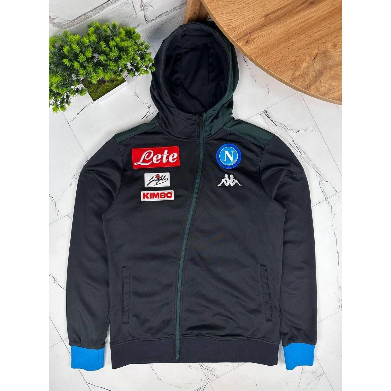 Hoodie Ssc Napoli Jacket Kappa Men's Hoodie Black M – Kappa SSC