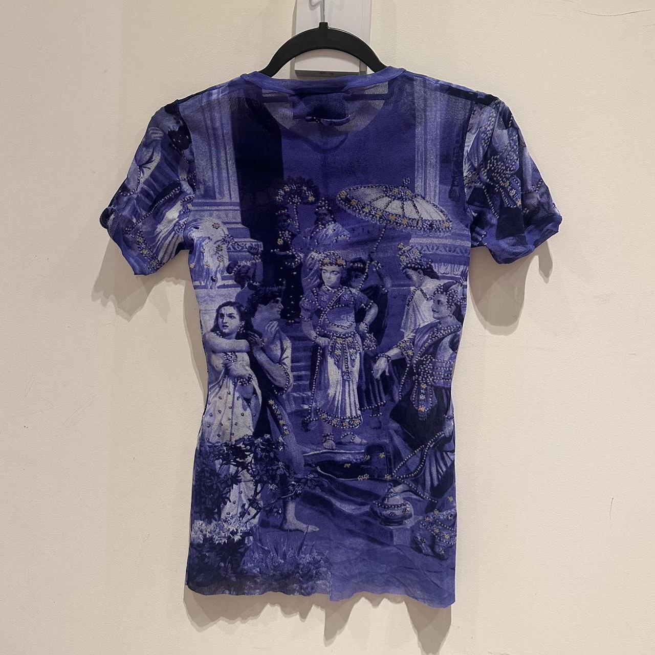 jean paul gaultier mesh top mens