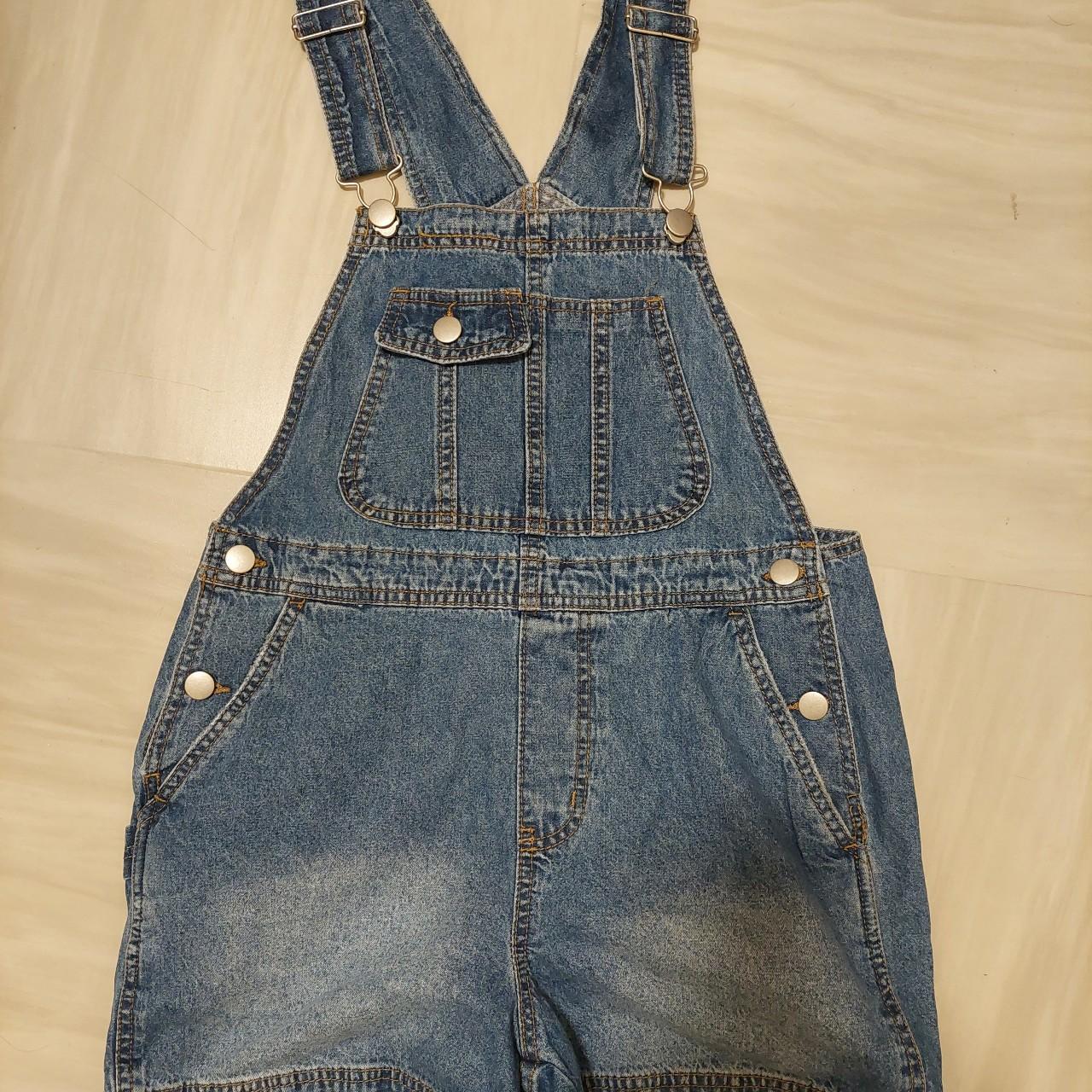 Vintage Looking Denim Carpenter Overalls Size Depop   P0 