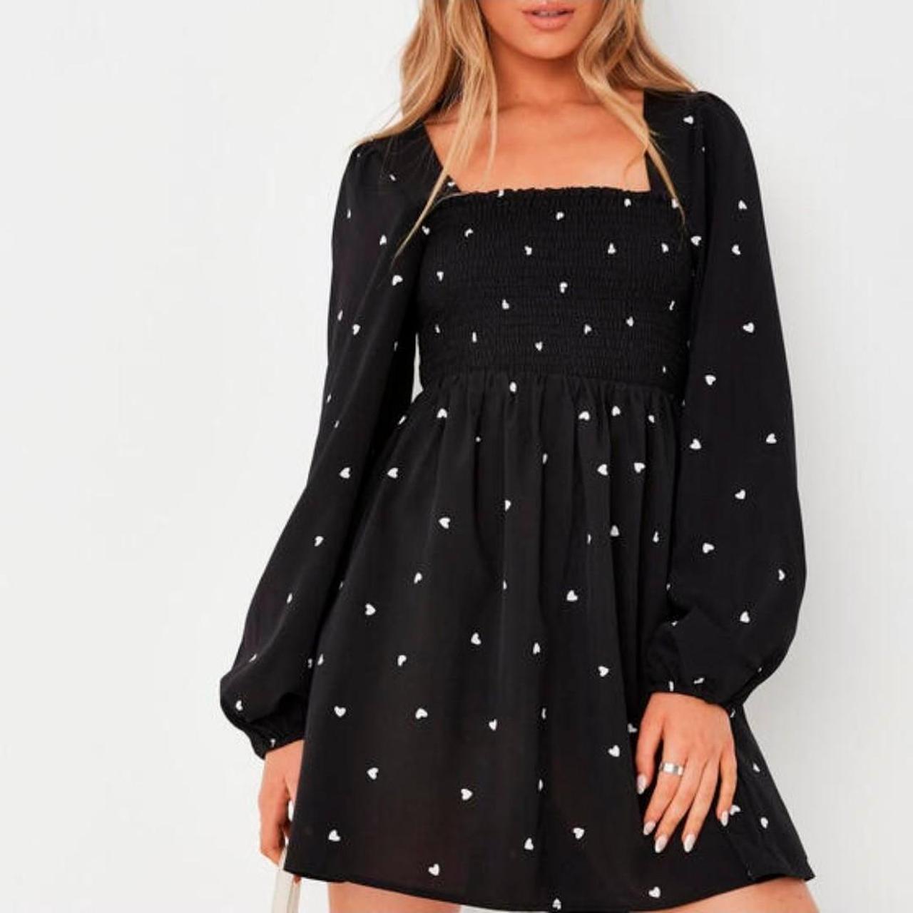 Missguided heart dress sale