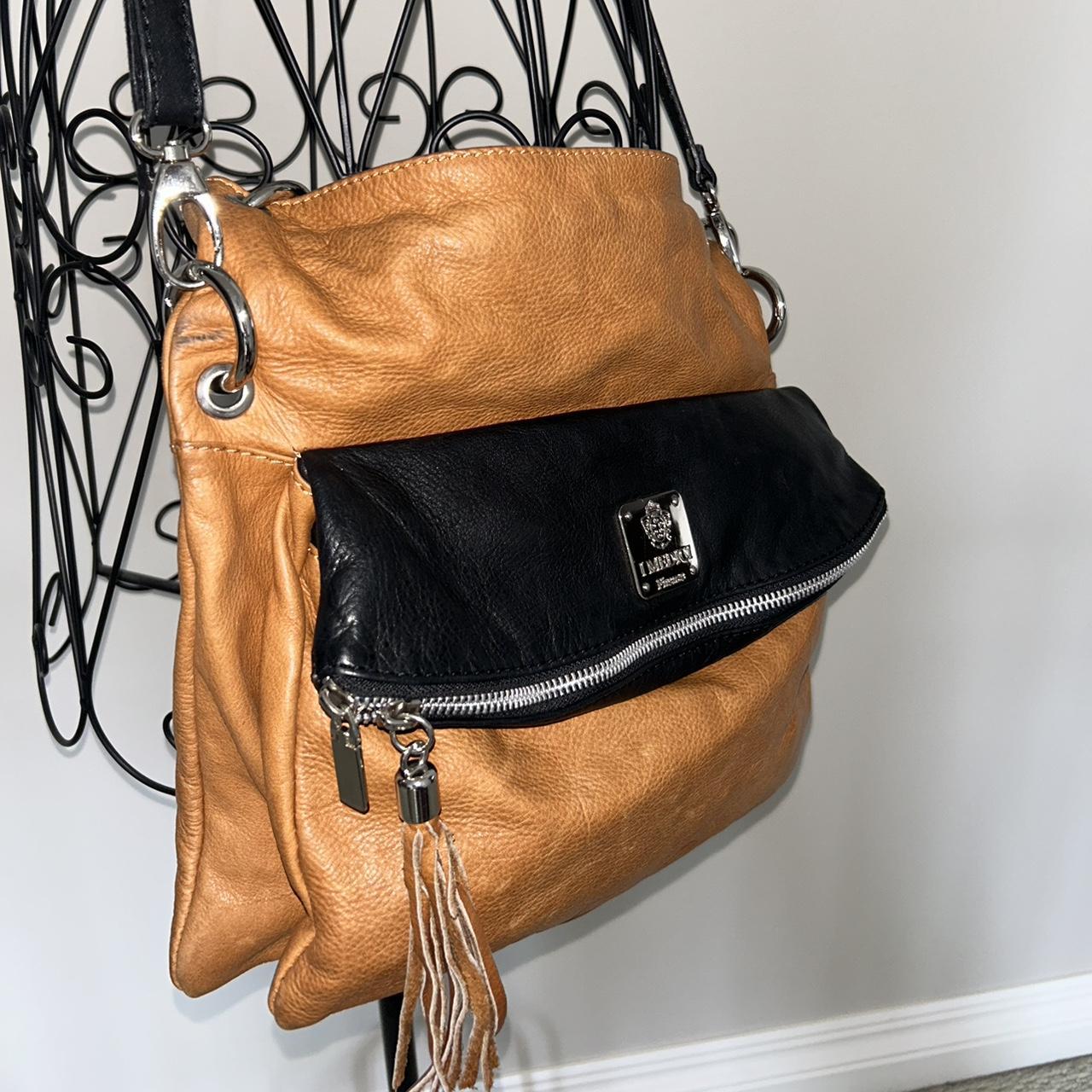 Firenze Moda Floral Small Handbag Purse Leather Italy | Small handbags, Leather  purses, Genuine leather