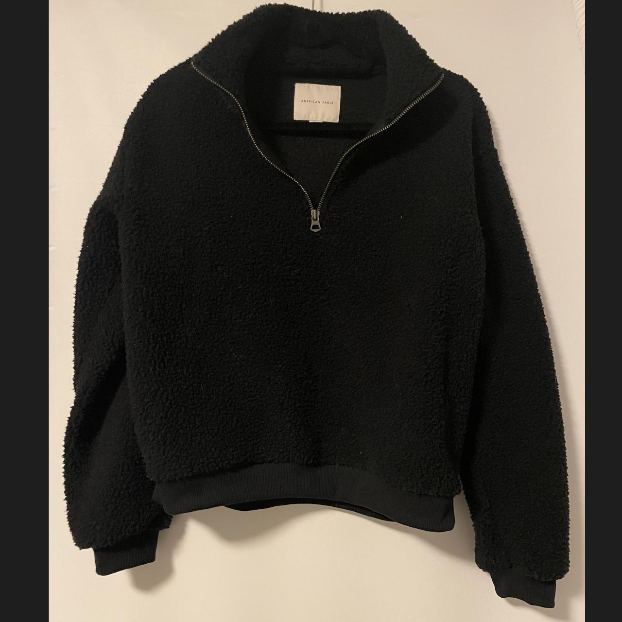 Black american eagle online sweatshirt