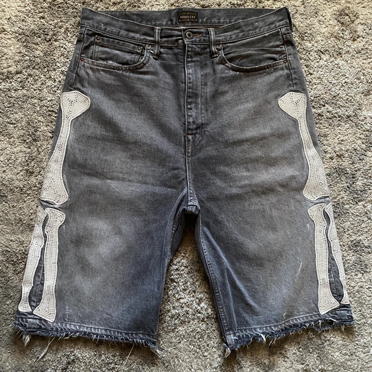 kapital bone shorts, sz 34, fits sz 32 , kapital runs...