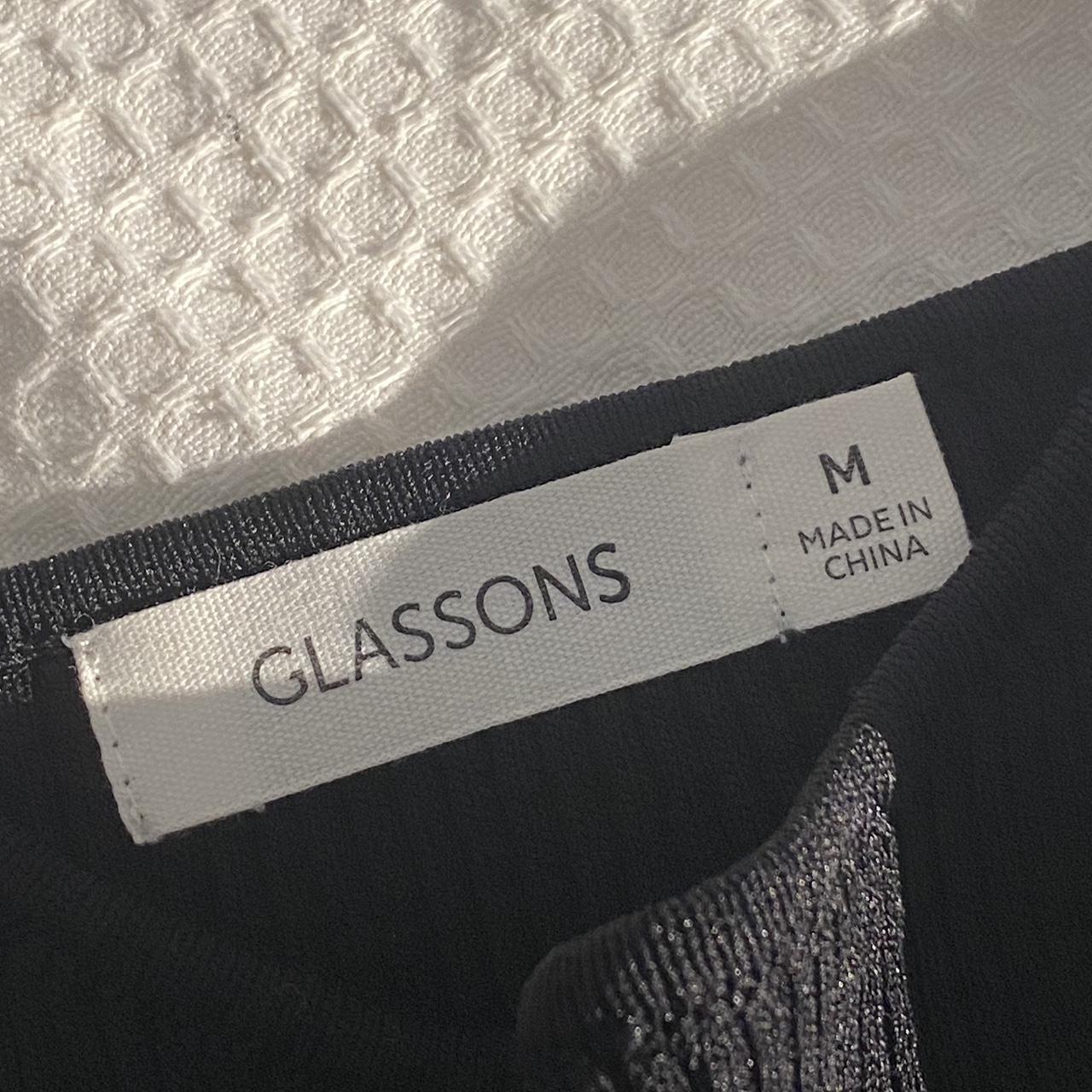 Glassons black top with Pearl straps Straps can come... Depop