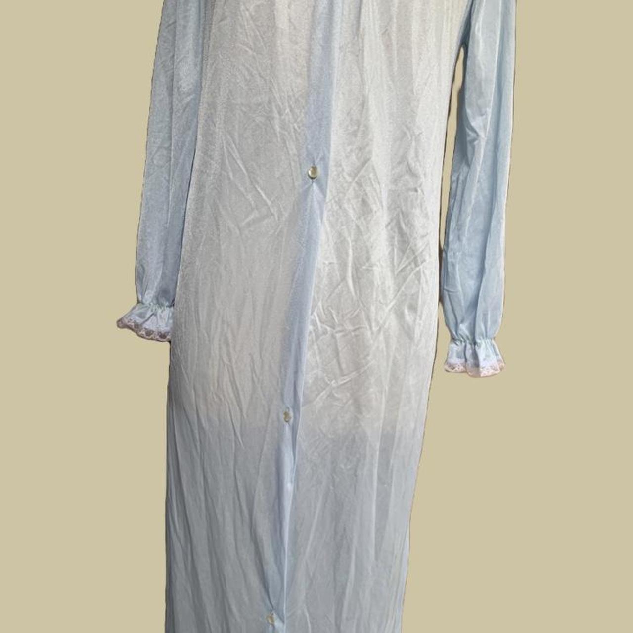 JCPenney Women's Blue and White Nightwear Depop