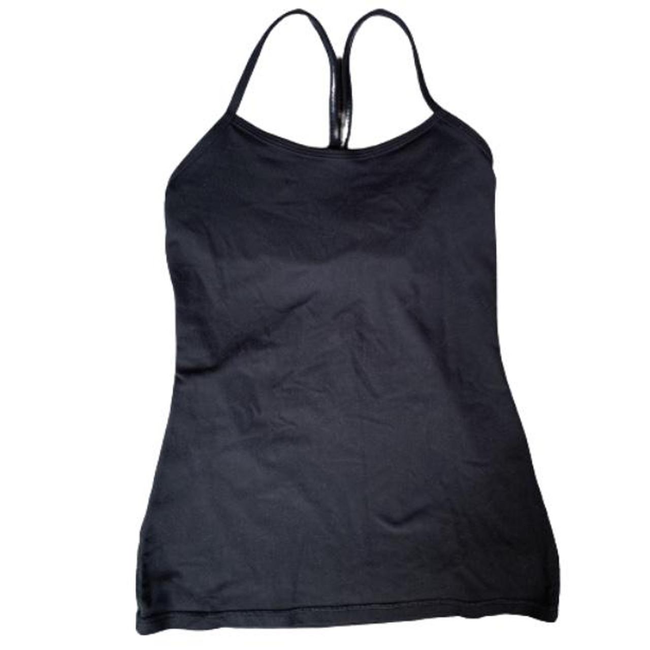 Lululemon Women's Black Vest Depop