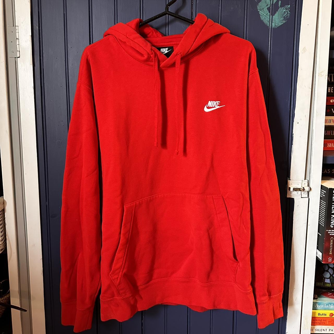 mens black and red nike sweatsuit