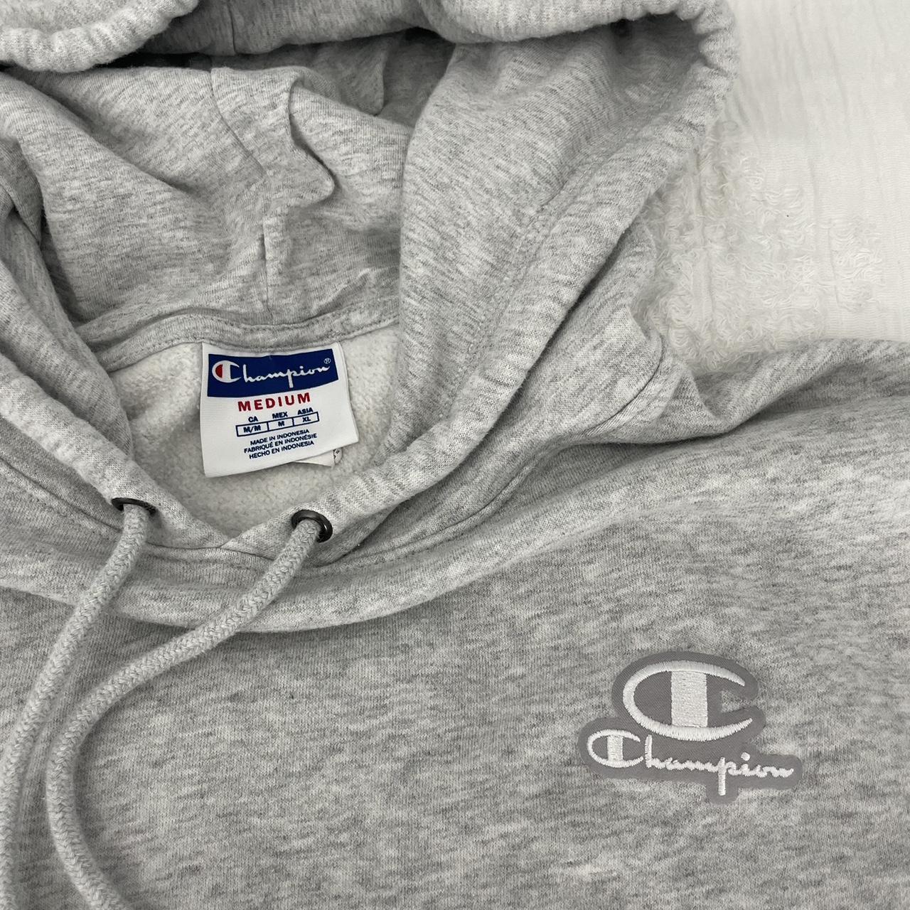 champion heather grey sweatshirt size medium but