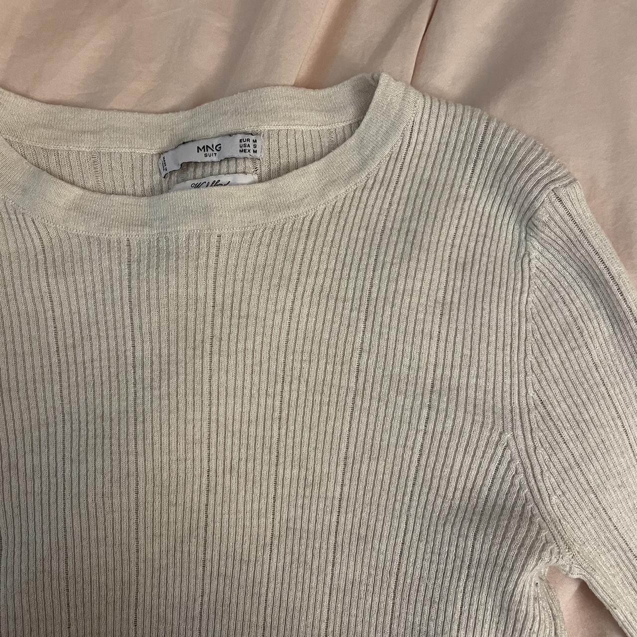 Mango wool sweater - it’s wool but it’s lightweight... - Depop