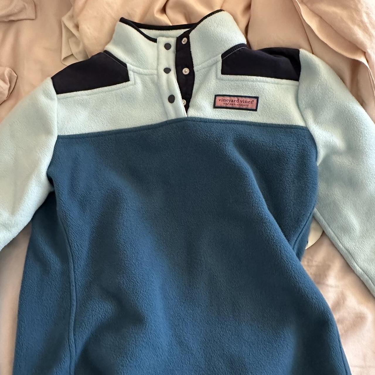 Vineyard vines fleece on sale pullover