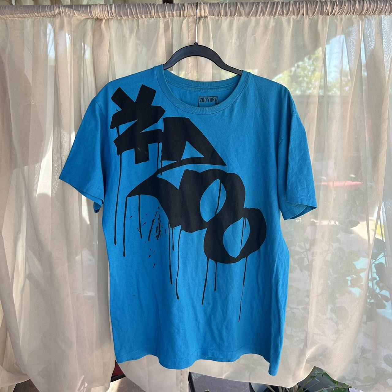 dope 2000s style ZOO-YORK double sided graphic... - Depop