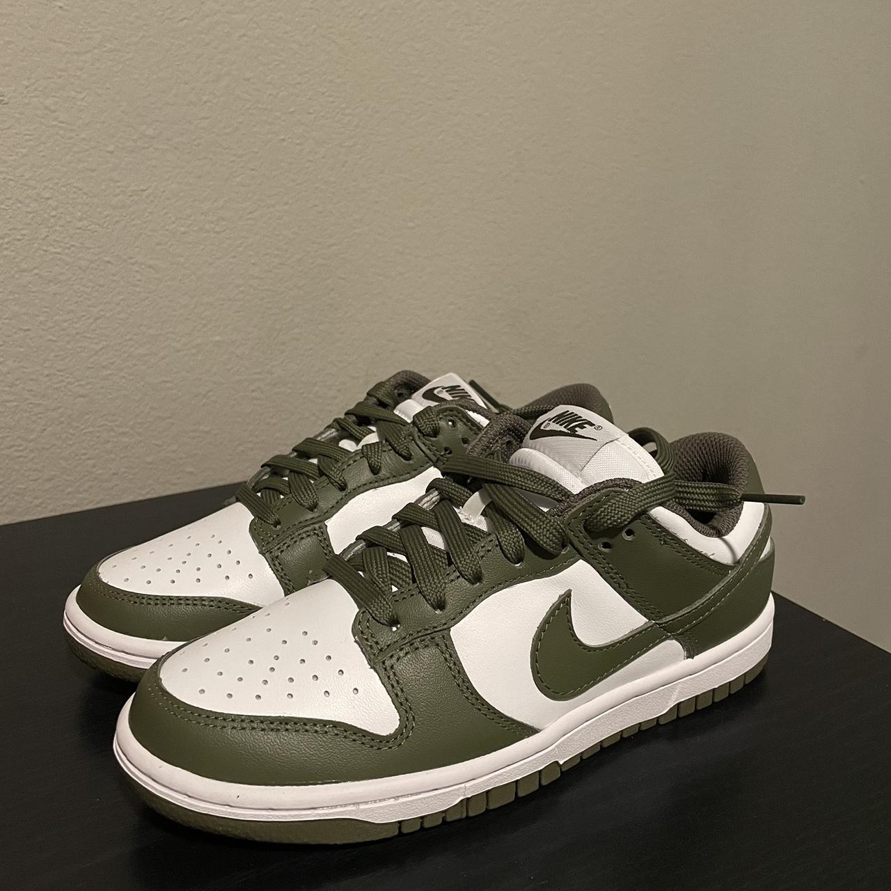 Nike Dunk Low “Medium Olive” Size : 5W which is a... - Depop