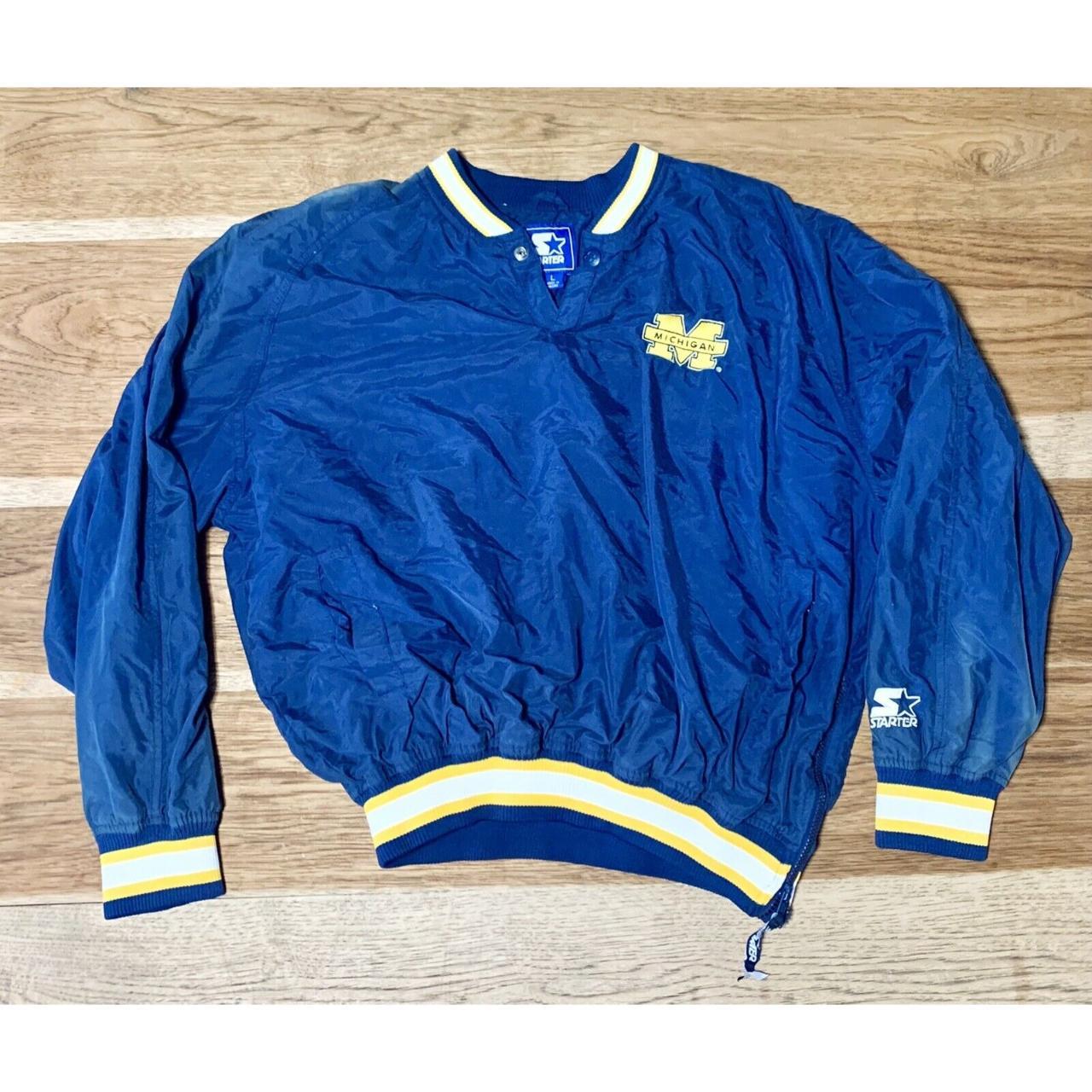 Michigan Pullover factory #Starter #Michigan