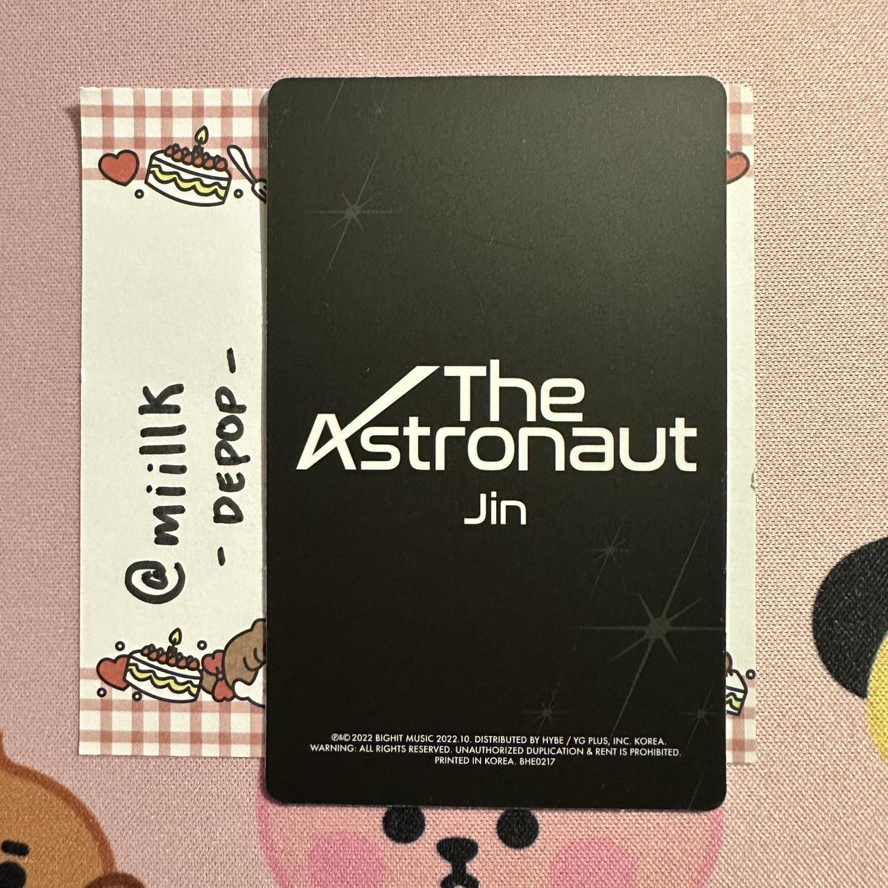 Jin The Astronaut Weverse USA POB Pc I Pulled A Depop