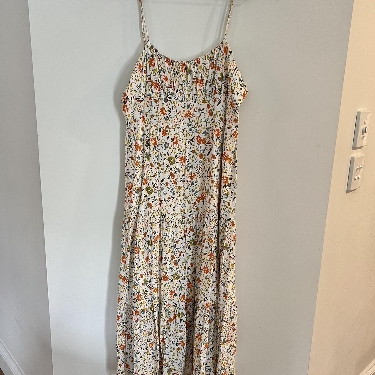 Floral Maxi Dress 💐 Size 14 - Depop