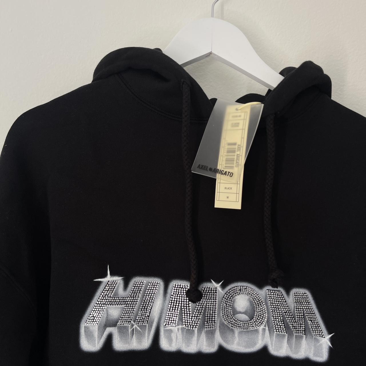 AXEL ARIGATO HI MOM hoodie with rhinestone detailing