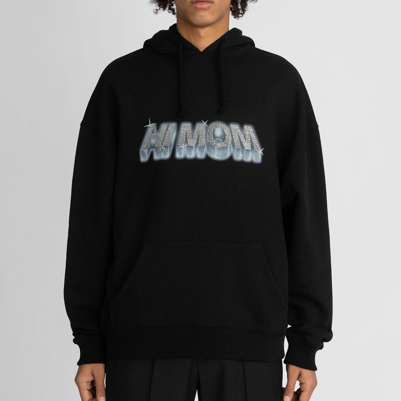 AXEL ARIGATO HI MOM hoodie with rhinestone detailing