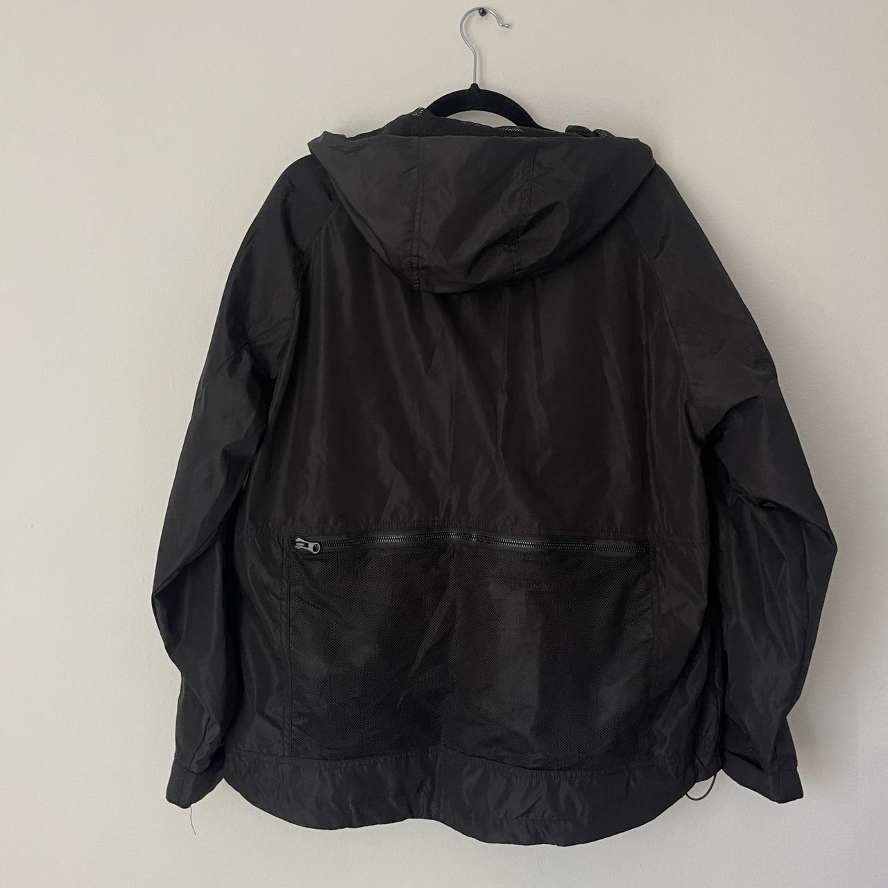 Black Utility windbreaker jacket Brand new with tag... - Depop