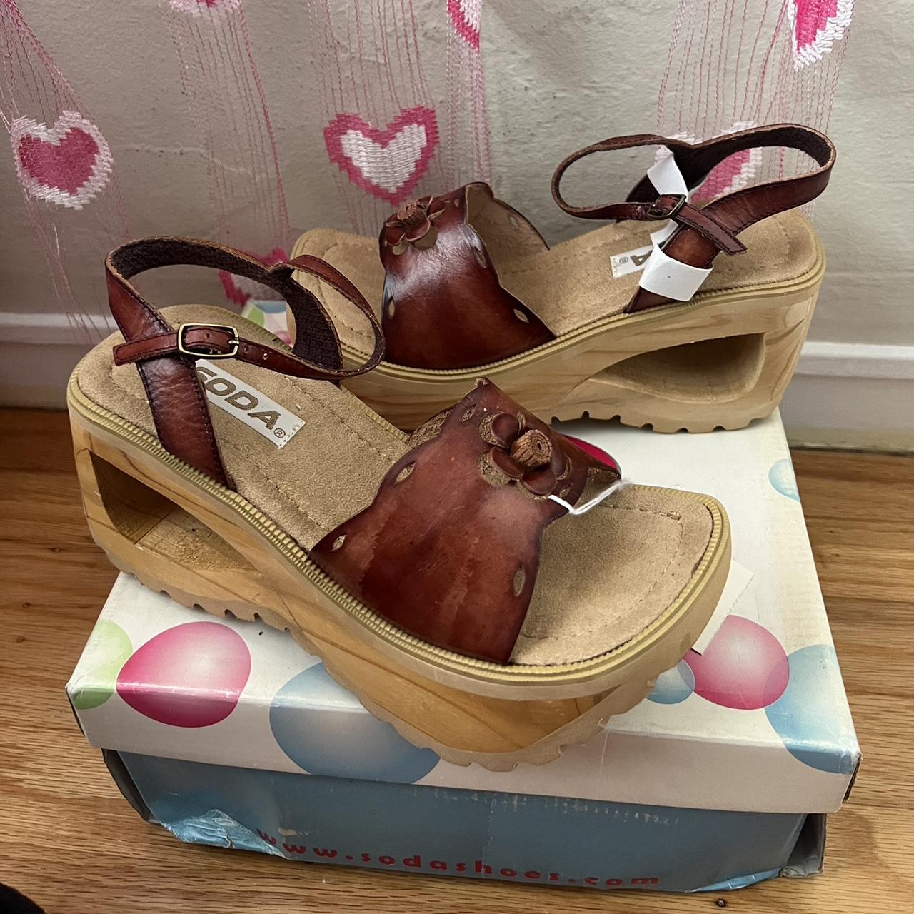 Platform sandals best sale size 6