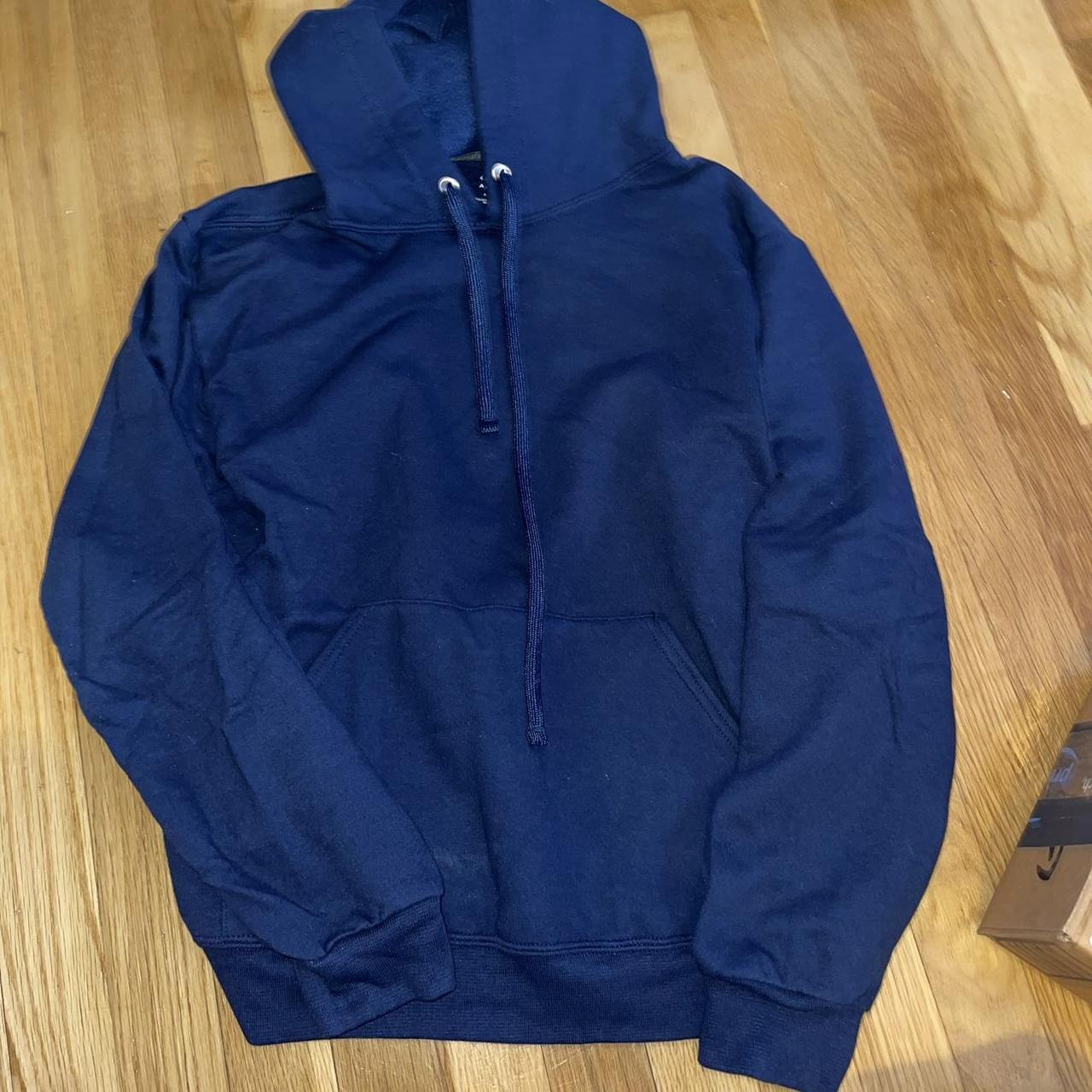 Navy blue hoodie cheap walmart