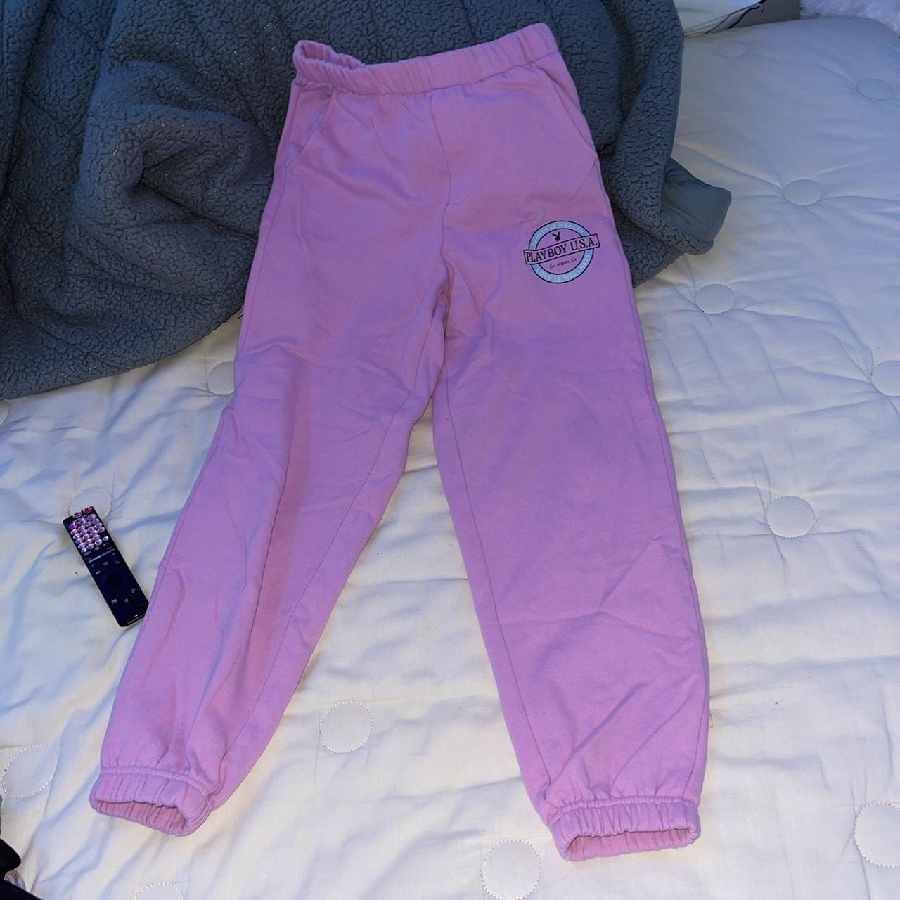 Playboy sweatpants womens discount pink