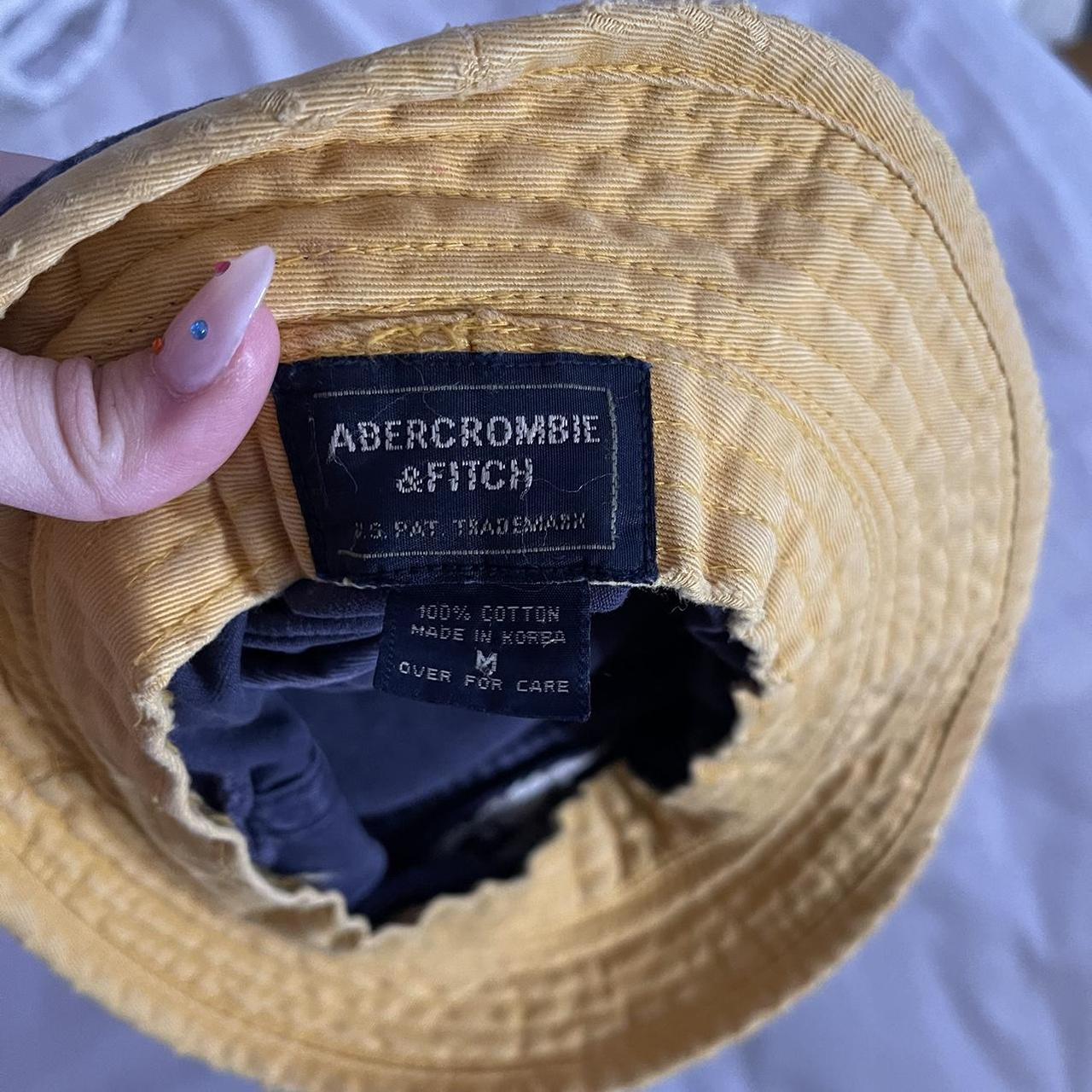 abercrombie and fitch vintage bucket hat navy blue