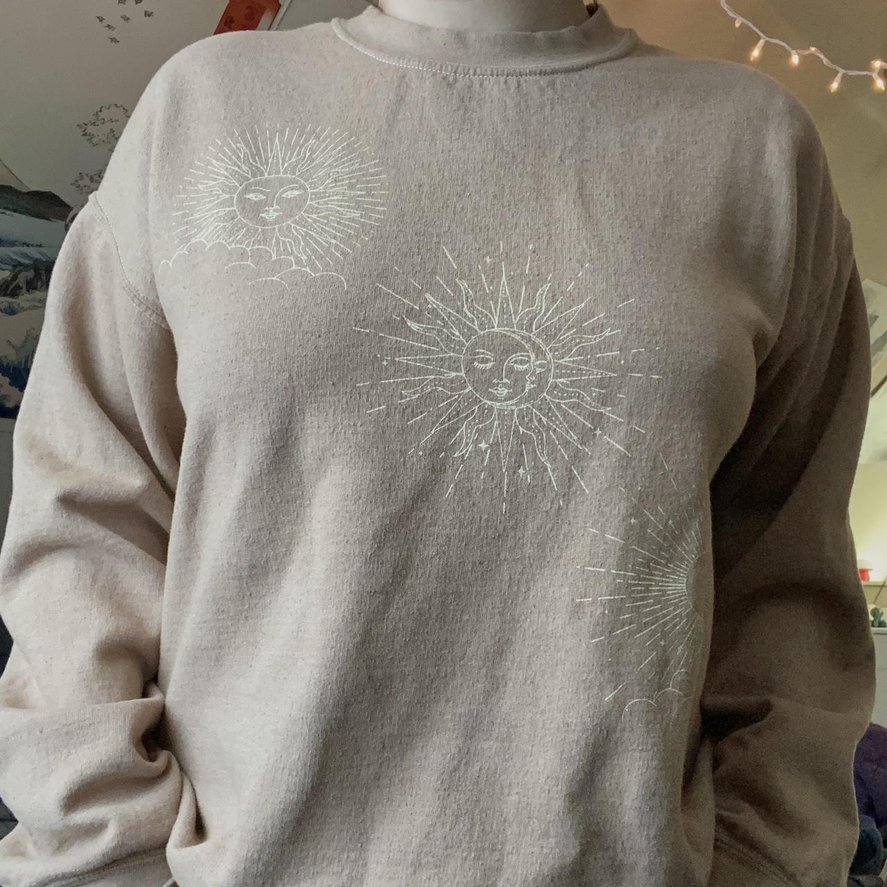 Pacsun moon online sweatshirt