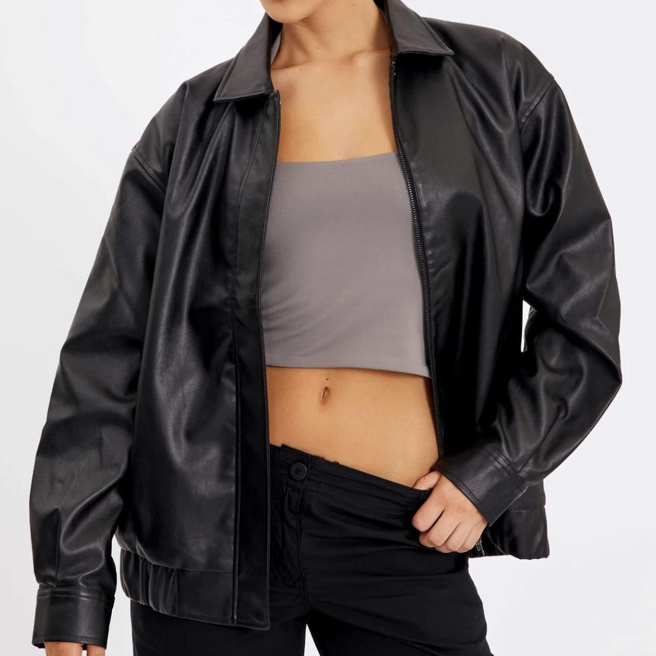 Glassons Women's Black Jacket Depop