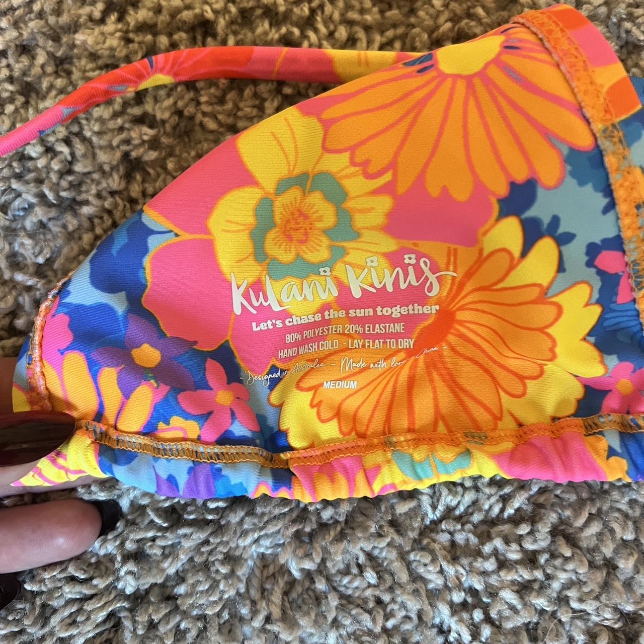 Kulani Kinis bikini in Sapphire Sun both size US... Depop